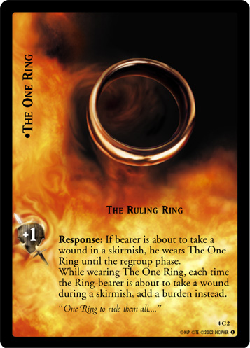 The One Ring, The Ruling Ring